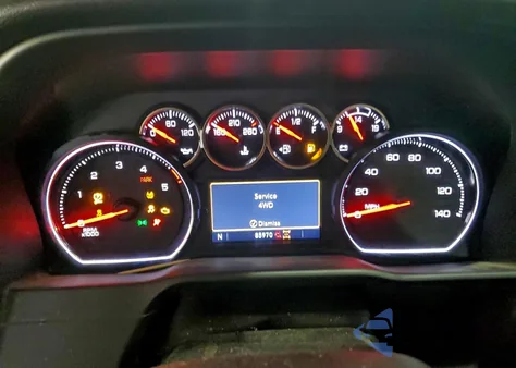 2022 Chevrolet Silverado K2500 Heavy Duty Lt z USA, uszkodzony, nr VIN 1GC4YNEY9NF138548